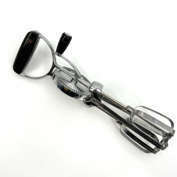 Ekco/Flint Manual Stainless Mixer Egg Beater Pancake Whisk Frother Tool - Picture 1 of 6